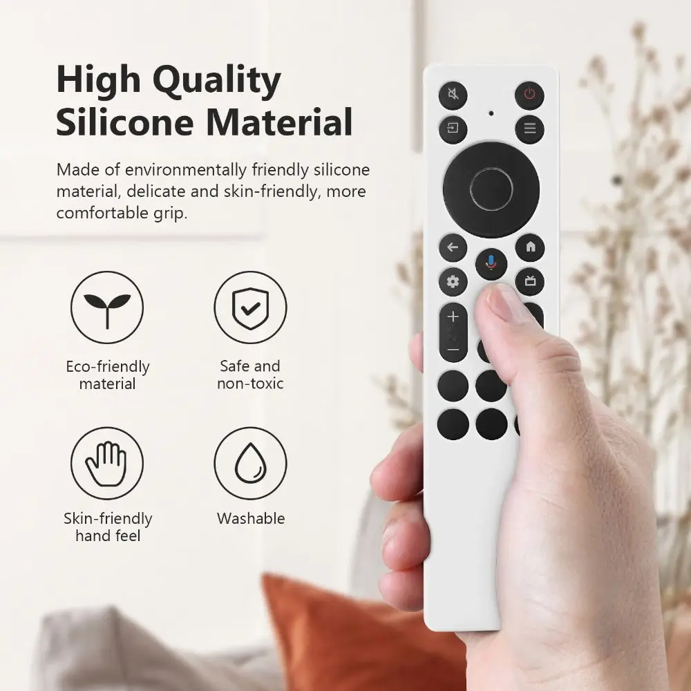 New Silicone Protective Case with Lanyard Shockproof Soft Shell Protector Remote Control Sleeve for TCL RC923A/RC813A