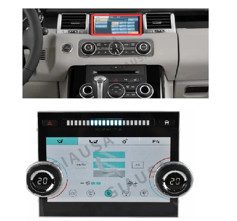 

AC Panel Display LCD Screen For Land Rover Range Rover Sport L320 2009-2013 Air Condition Control Stereo Touch Climate Board