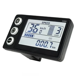 S866 Electric Bicycle Display LCD Meter For Intelligent Controller Ebike Panel SM Plug Electric Bike