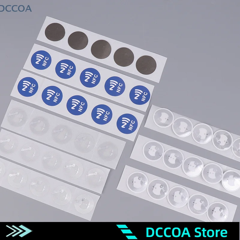1/20/50 個書き換え可能な秘密キー NFC ラベルステッカー RFID バッジラベルステッカー電子 NFC タグ
