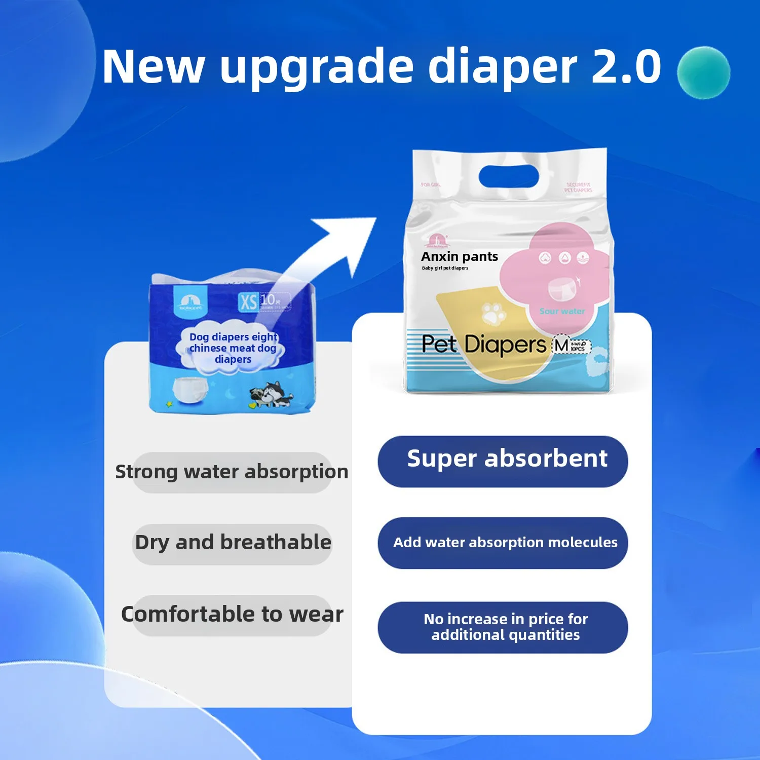 Thumbnail 2 - #39 Latest Dog Diapers Offers