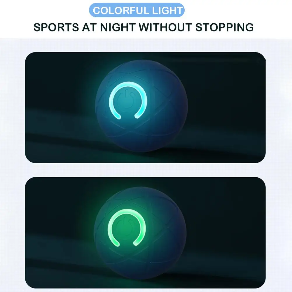 لعبة الكلب الذكية الكرة الإلكترونية التفاعلية لعبة الحيوانات الأليفة تتحرك الكرة الذكية الجاذبية الانتقال الكرة لدغة مقاومة كرة دوارة ألعاب الحيوانات الأليفة