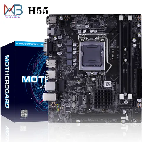 H55 Motherboard LGA 1156 DDR3 Memory For Intel LGA1156 Desktop Mainboard I3 I5 I7 Xeon x3470 Computer Placa Mae