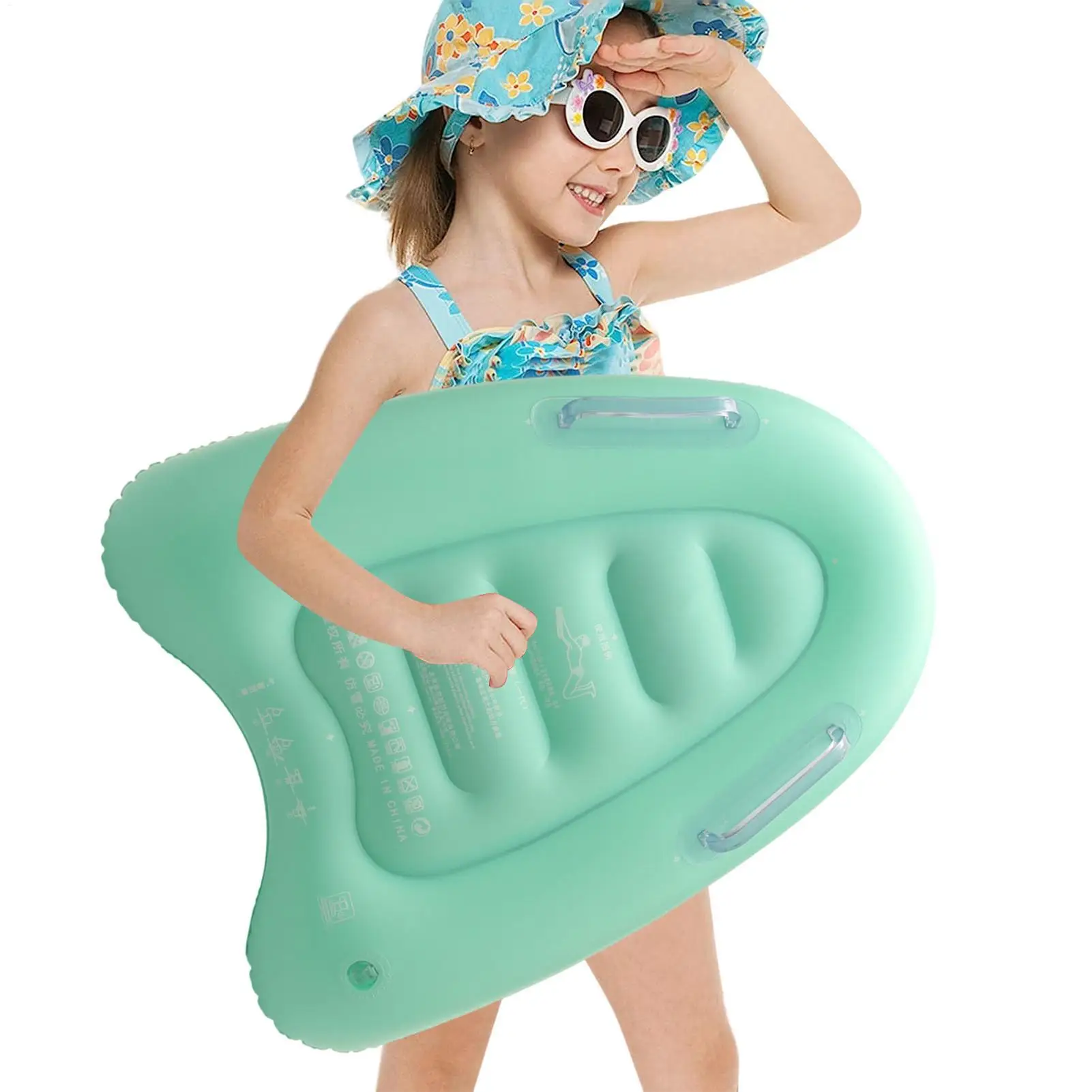 

Inflatable Surfboard With Handle For Beach Surfing Swimming Floating Row Adult Children Swimming Safe Lightweight Surfing board