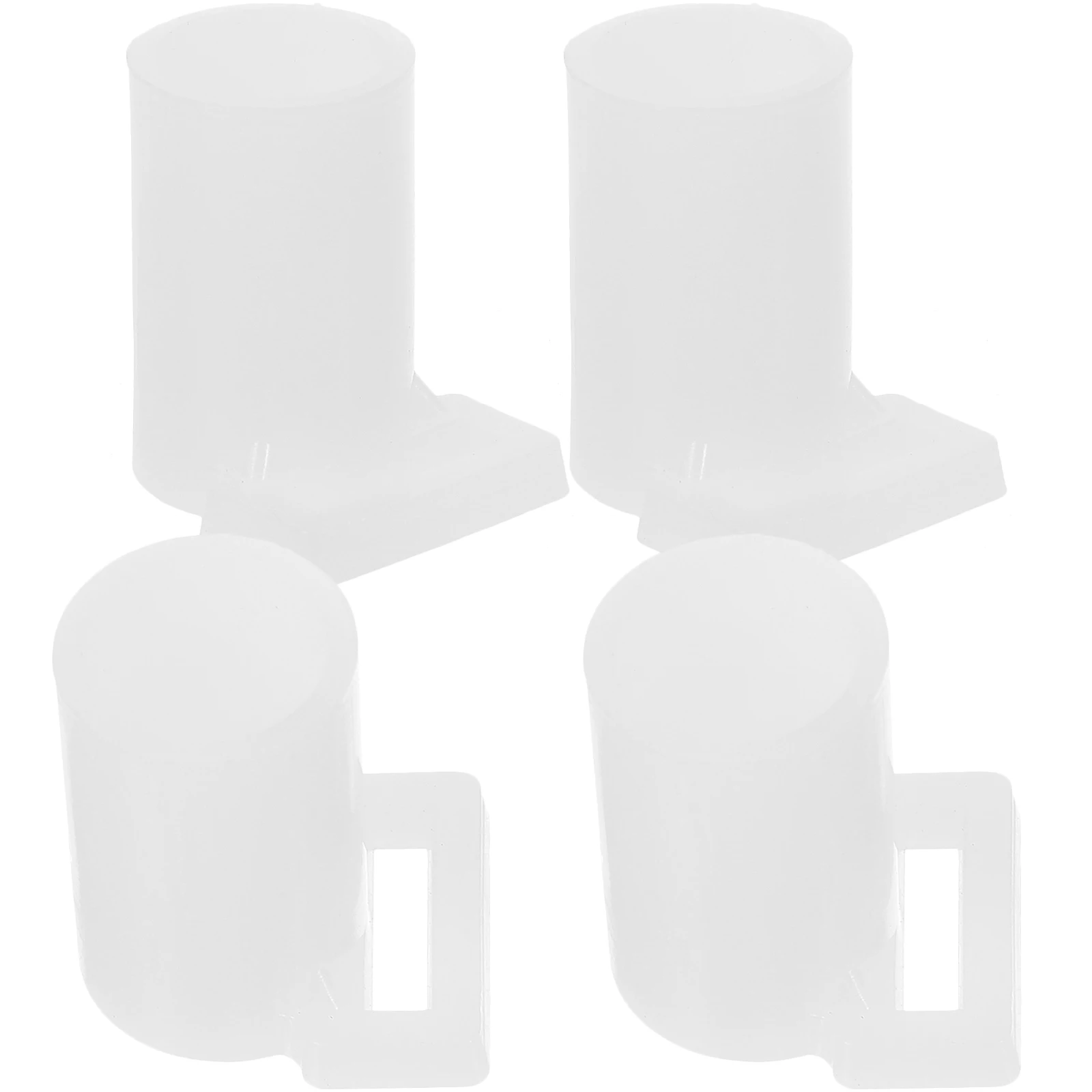 

4pcs Mosquito Net Bracket Rod Covers Yurt Foot Tips 11mm Inner Diameter Plastic Accessories for