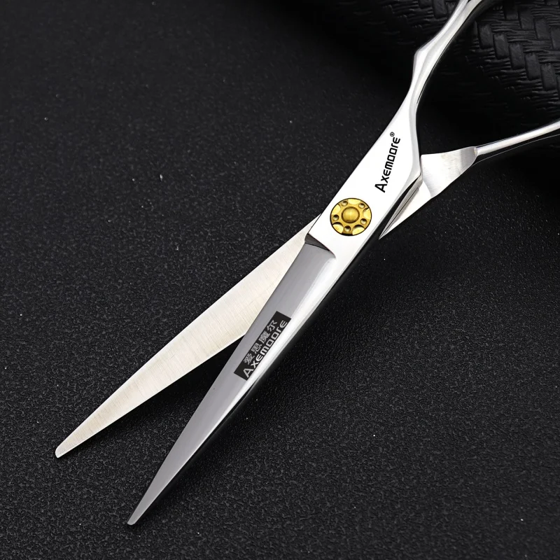 

high quality hair cutting scissors beard ball screw hand made sharp VG10 steel haircut