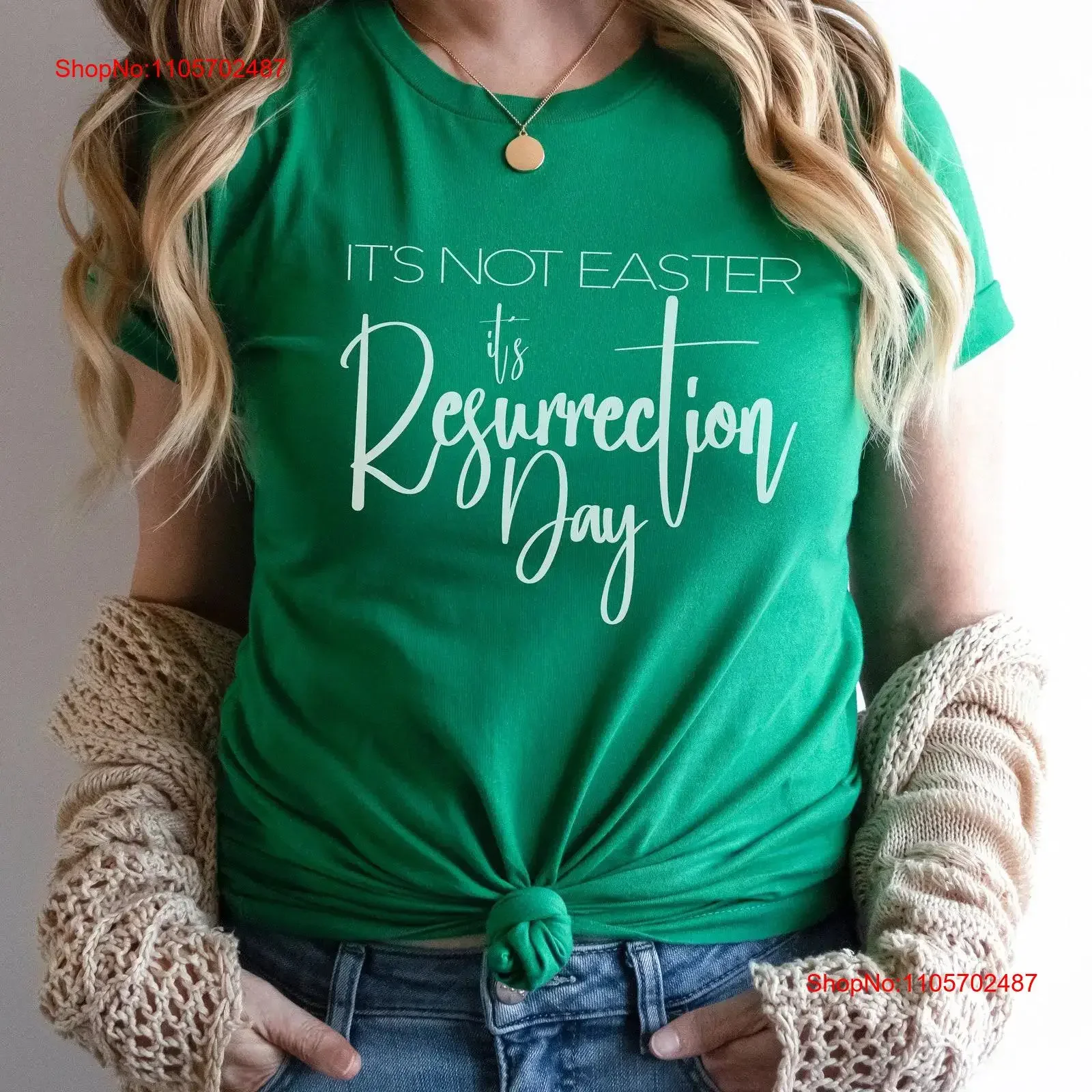 T-shirt de Pâques vintage, décontracté, légèrement doux, respirant et extensible, avec motifs chrétiens, Jésus, la foi, le Dieu, pour le dimanche de Pâques, effet délavé