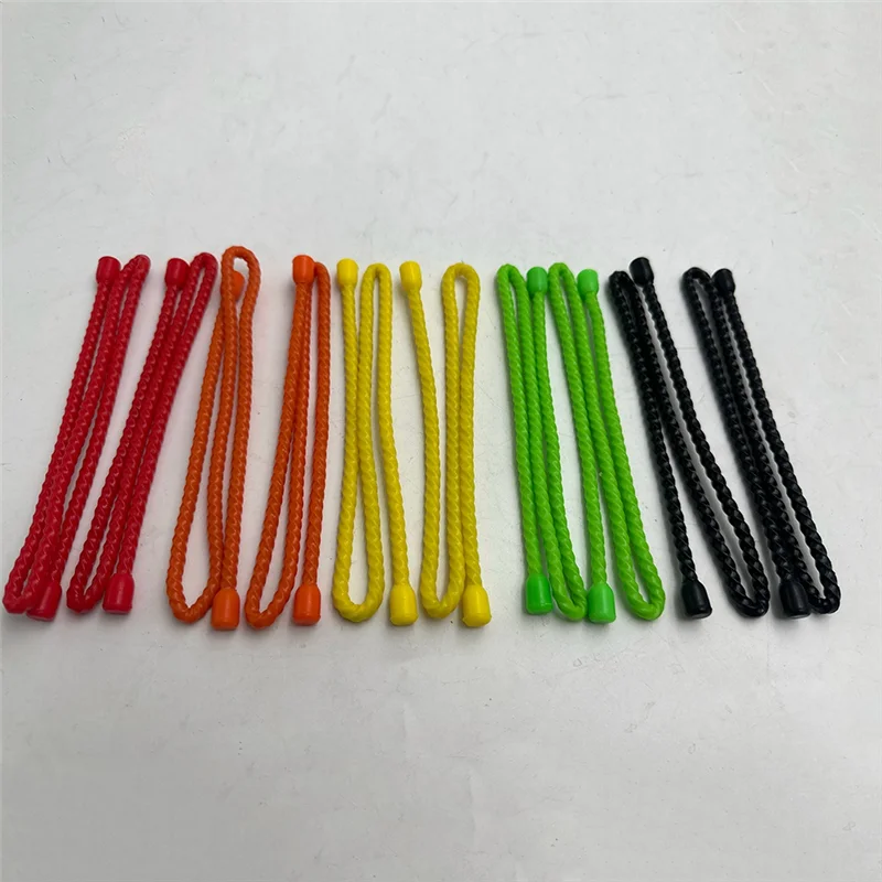 10PC 18Inch Silicone Cable Ties-Reusable Twist Ties Bendable Cable Ties For Bundling Holding,Cord Tie For Indoor Outdoor-Hot