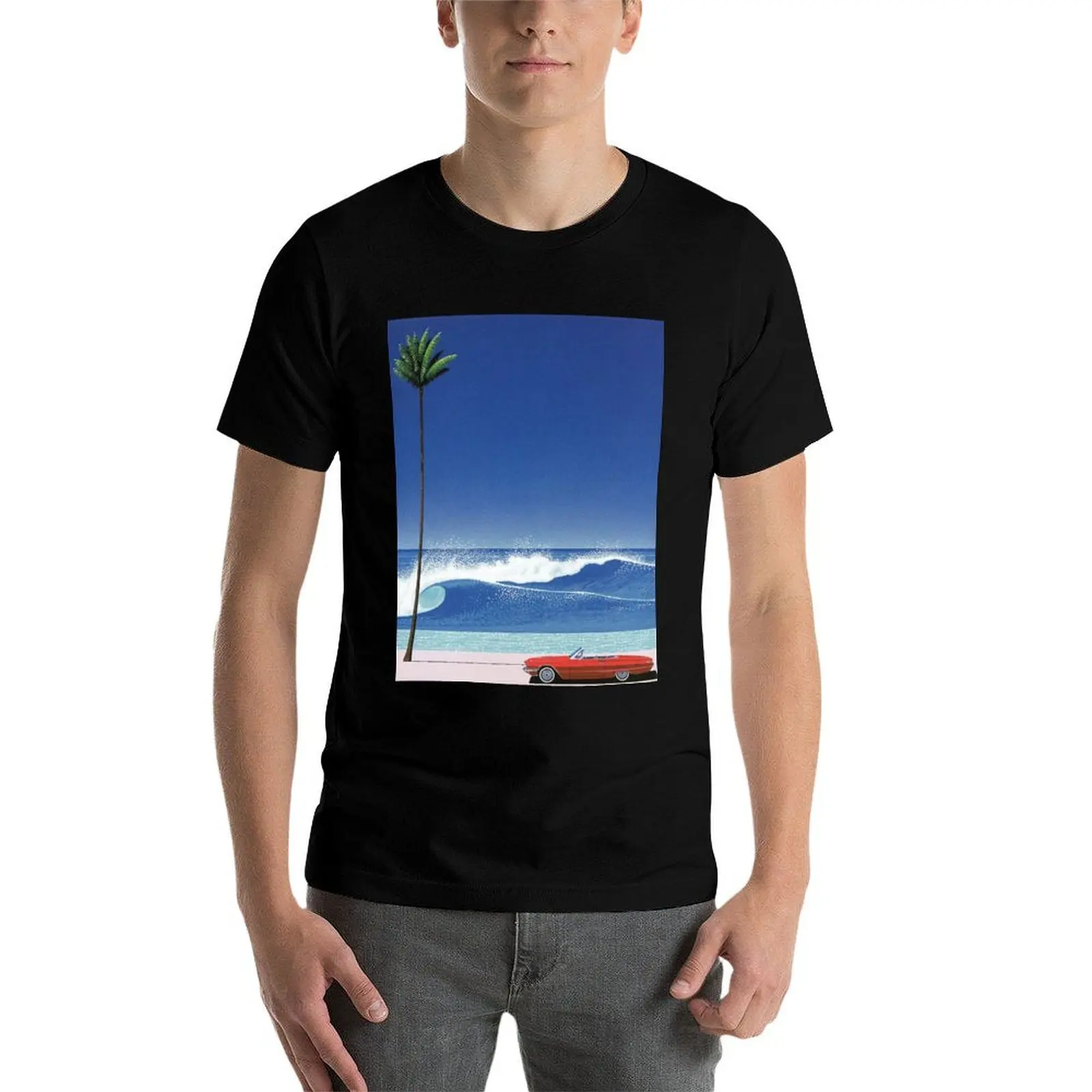

Hiroshi Nagai T-Shirt cotton t shirts high quality man t shirts graphic t shirts cotton 100% T-Shirt