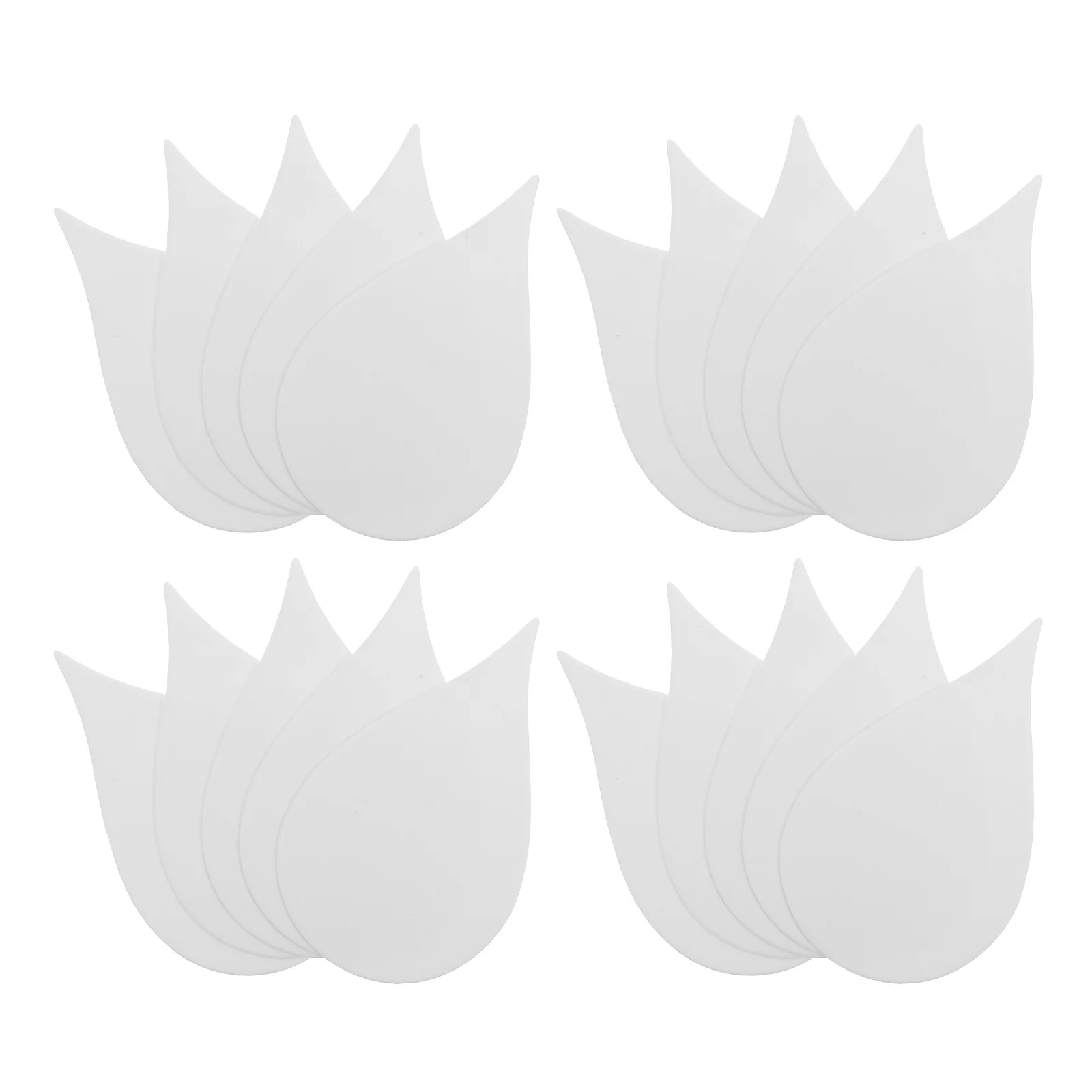 100 قطعة من شرائط ورق العطور على شكل قطرة الماء لاختبار العطر الدقيق بطاقات عينة رائحة قابلة لإعادة الاستخدام جهاز اختبار العطور #1