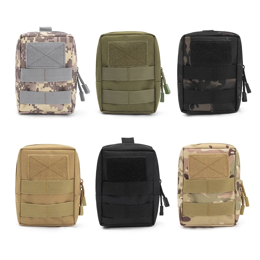 Molle 파우치 유틸리티 EDC 도구 가방 허리 팩 야외 전화 케이스 홀더 사냥 액세서리 Mag 홀더