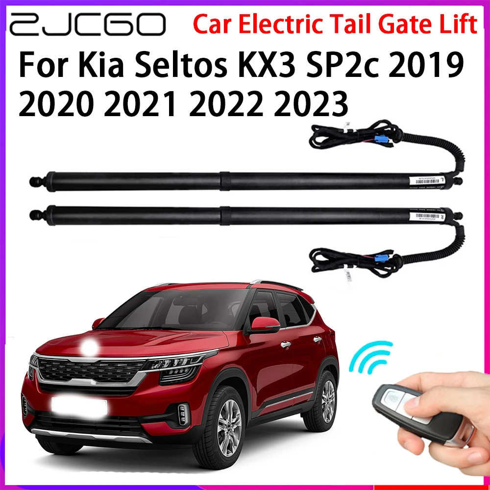 ZJCGO Car Automatic Tailgate Lifters Electric Tail Gate Lift Assisting System for Kia Seltos KX3 SP2c 2019 2020 2021 2022 2023