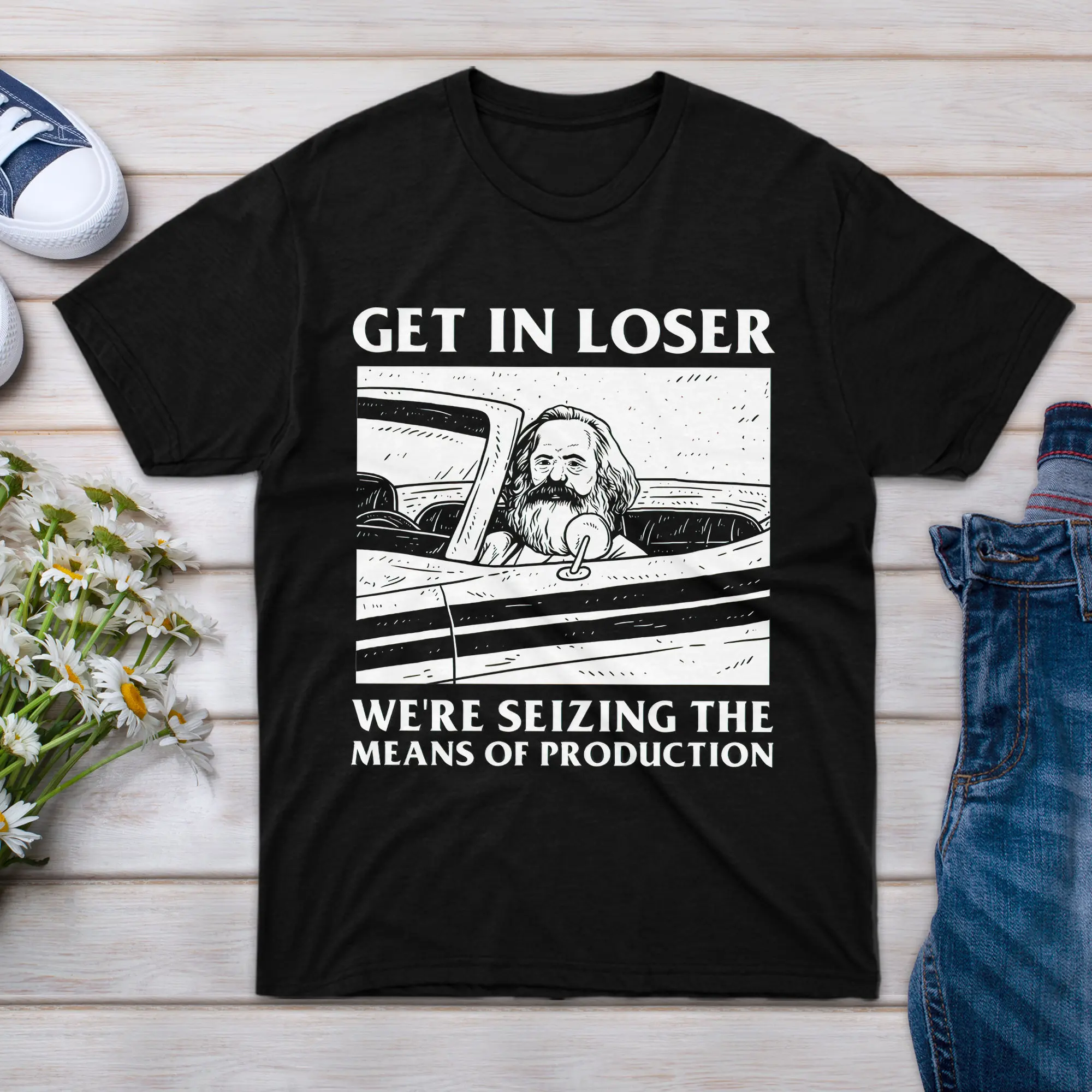 T Shirt Get Family In Sleeve Loser Were Women Seizing Friend The Girl Means Boy Of for Men