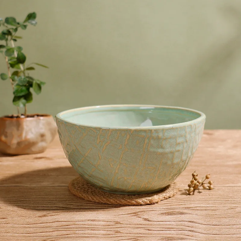 

Стильный набор посуды, глазурованные керамические миски, миски для супа, салата, макарон, термостойкая посуда