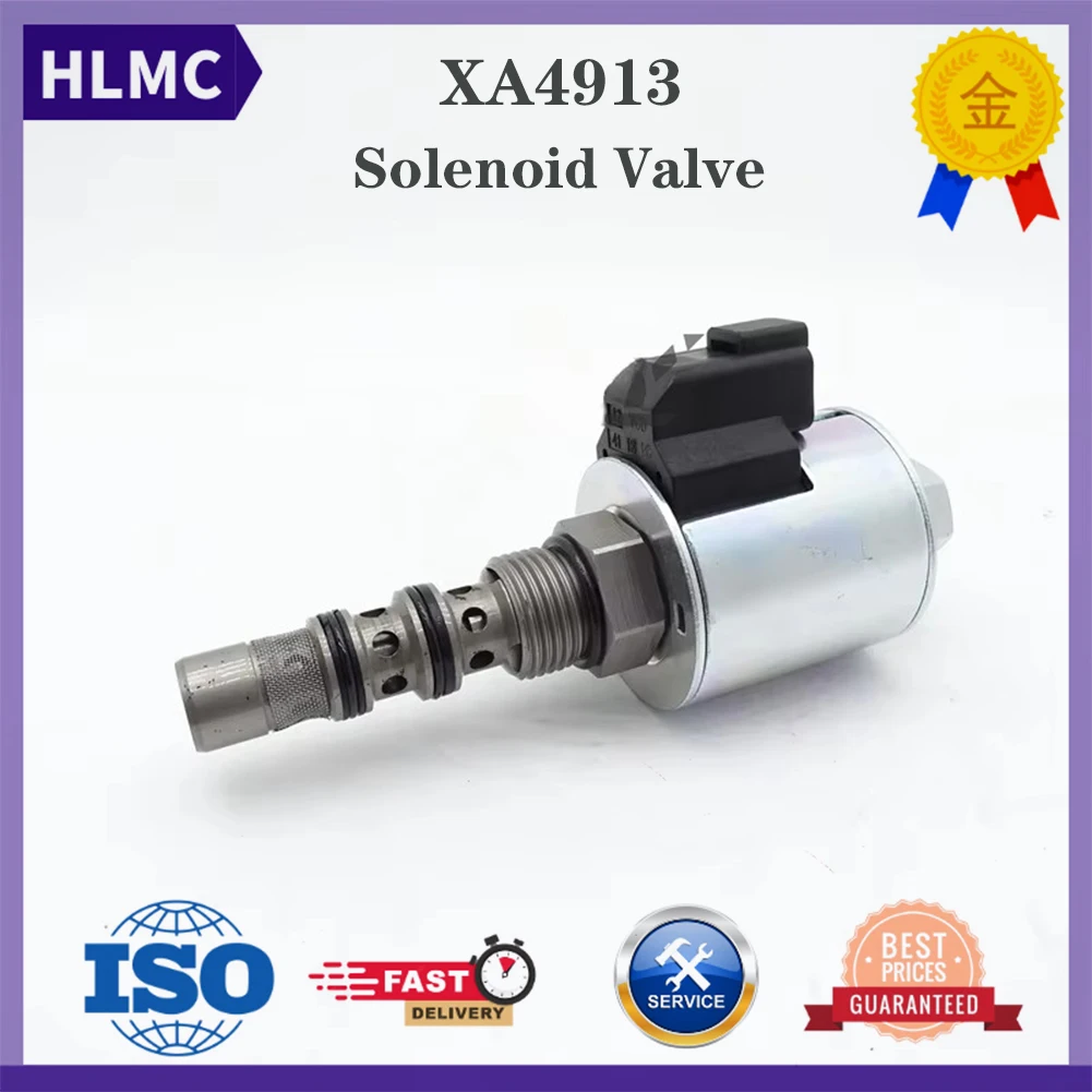 Solenoid Operated Directional Valve HD1500 Dump Truck XA4913 XA3838 Solenoid Direction Control Valve Proportional Solenoid Valve