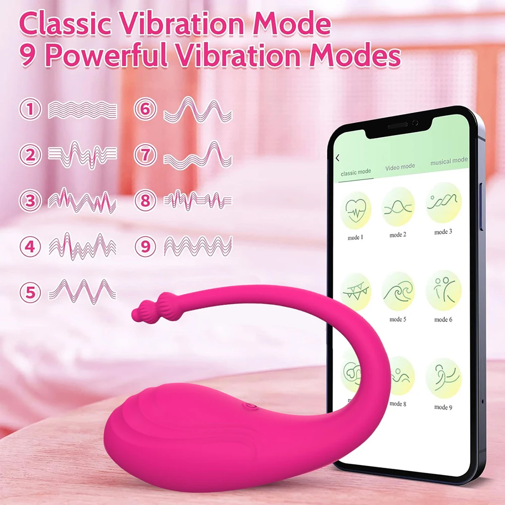 Wireless Bluetooth APP Vibrator Female Remote Control Egg Clitoris Stimulator G Spot Massager Sex Toys for Women Adults Panties