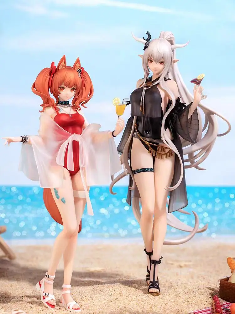 

【Предпродажа/на заказ】Оригинальные фигурки Arknights Shining&Angelina, игровой персонаж, аниме-статуя, фигурка, Коллекционная модель