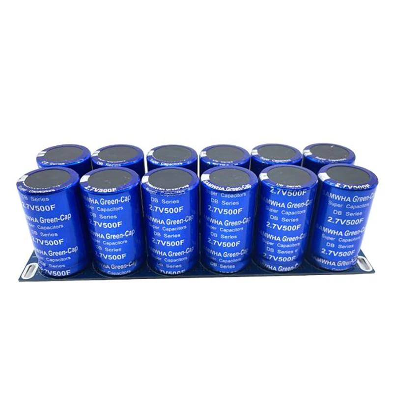 

GDCPH 16V166F Parallel Connection Automobile Rectifier Module 2.7V500F Super Capacitor Large Capacity Voltage Stabilizing Plate