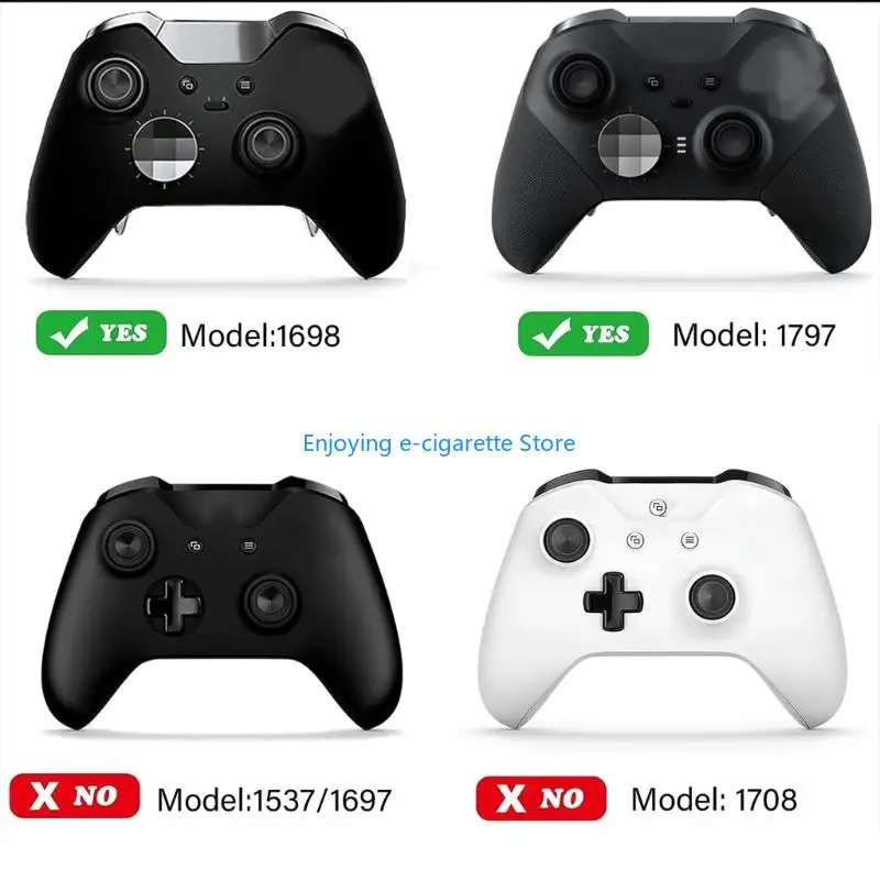 Professionelles Gaming-Zubehör für ausgewählte Controller mit Metall-Thumbsticks, Paddles, Joysticks Y4QF – Detail 2
