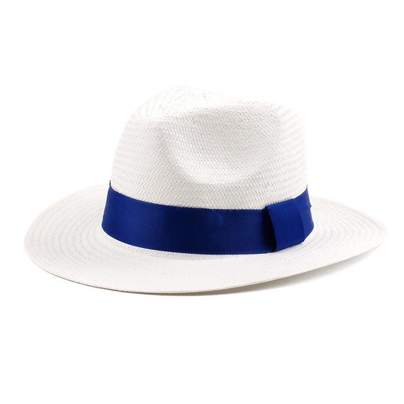 Sombrero-Chapeau anderen Paille Tissé pour Homme, Protection Solaire d'Été, Grande Taille