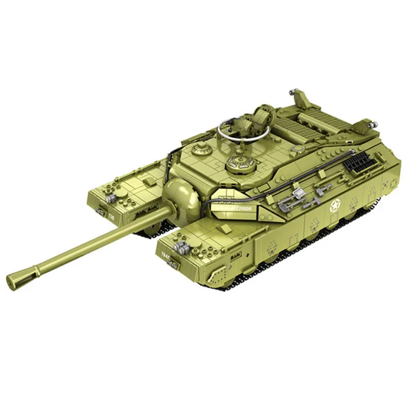الاتحاد السوفياتي العسكرية الطوب الحرب العالمية T-28 دبابة متوسطة Batisbrick بنة مركبة WW2 شخصيات قوة الجيش لعب للهدايا