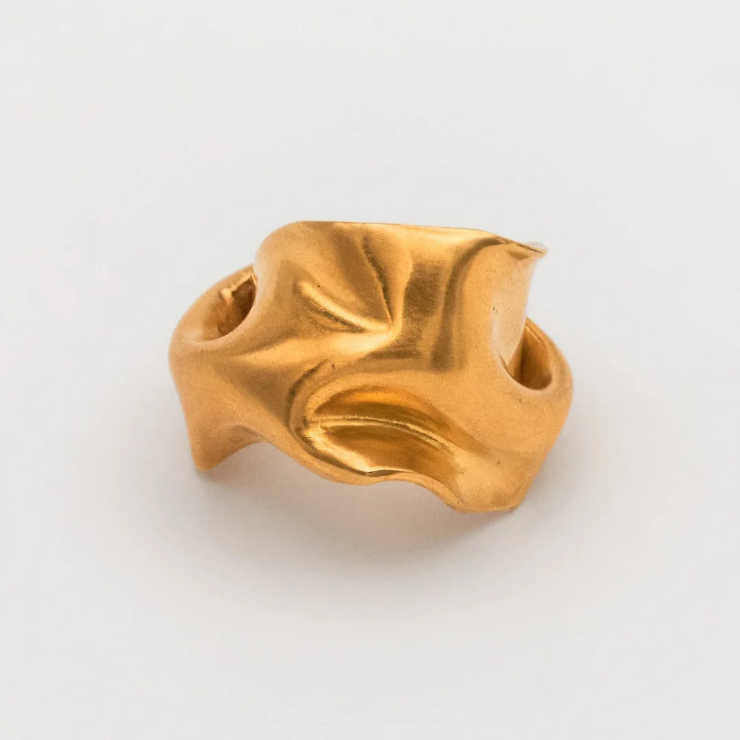 New Fashion Irregular Gold Silver Ear Cuffs Single Earring Woman Designer Jewelry Trend