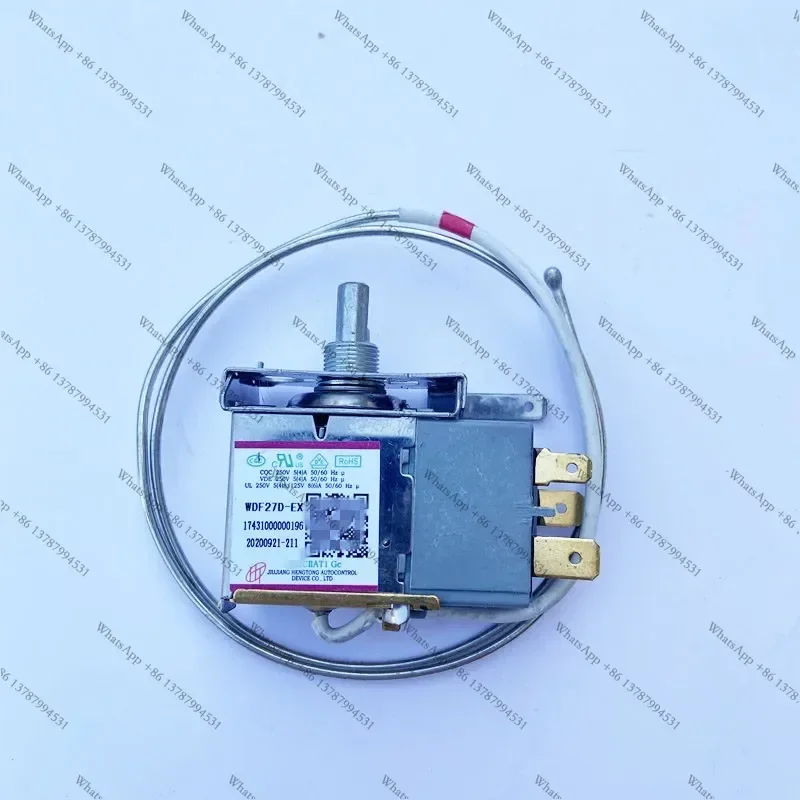 Refrigerator temperature controller WDF27D-EX 17431000000196 screw type temperature controller switch