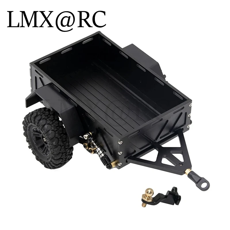 Metal Trailer Car Cargo Carrier Decoration for TRX4M TRX4-M 1/18 RC Crawler Car Upgrade Parts Accessories