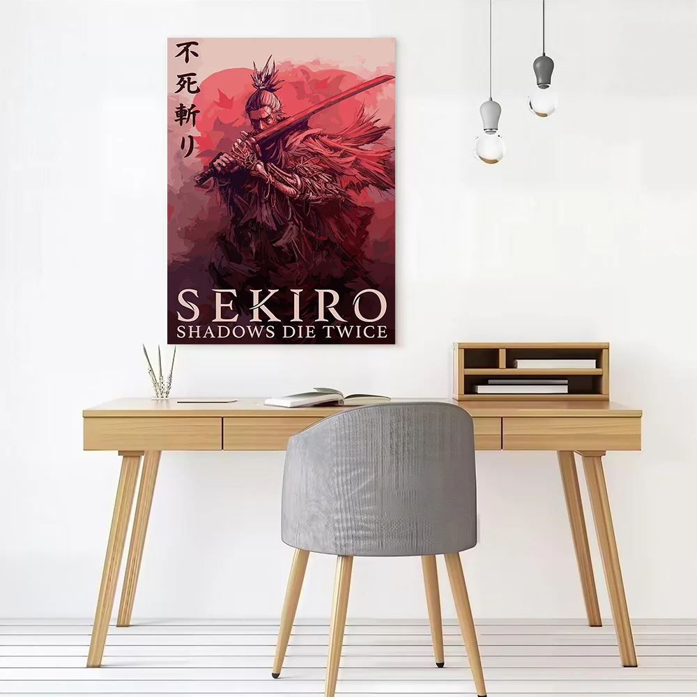 Sekiro Canvas Wall Art Poster Personalized Photo Printing Perfect Gift for Decor Living Room Decorations Decorative Paintings