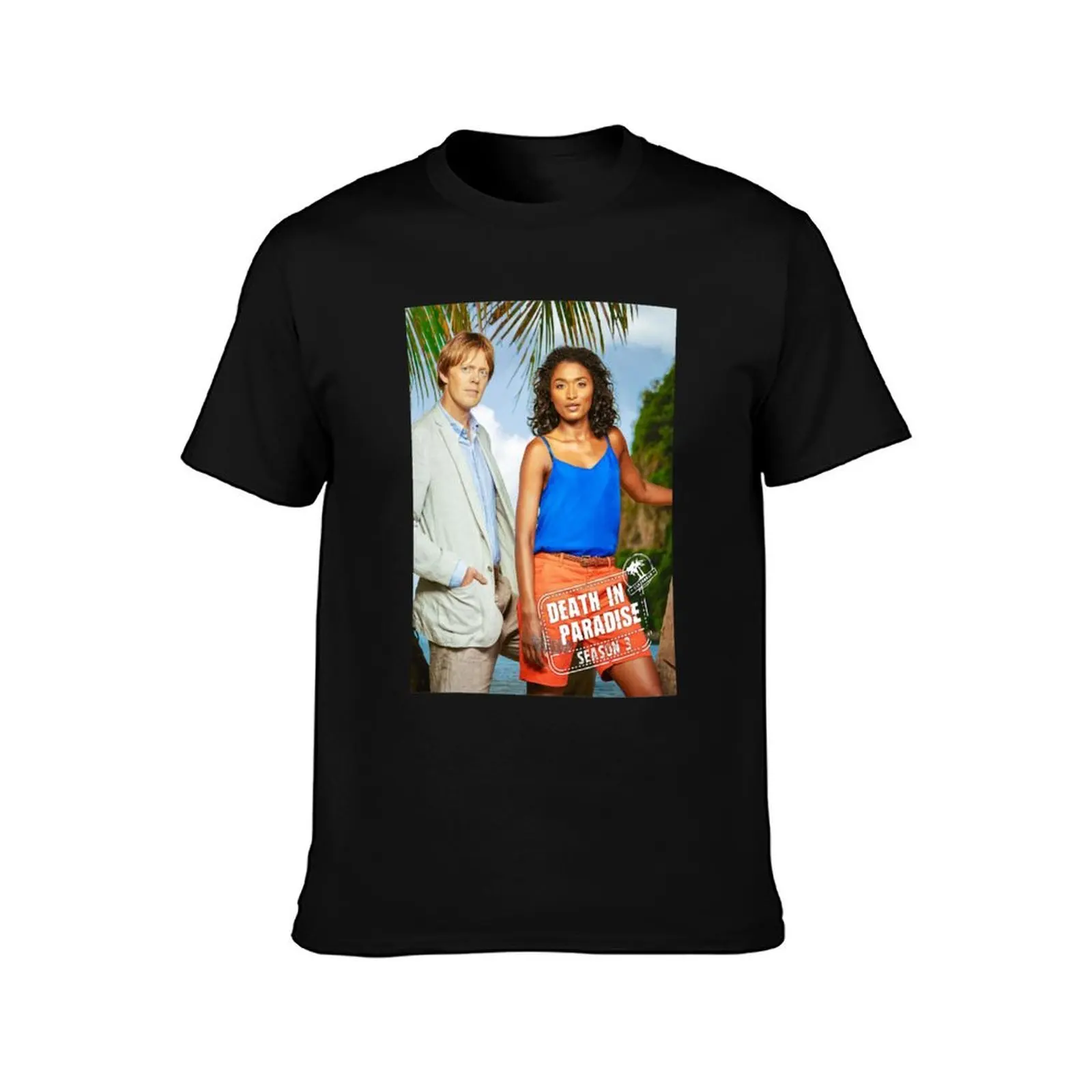A Mysterious Magazine Little Richard Death In Paradise Bbc Season 3 Carl Cox T-Shirt, Summer Casual Cotton Tee, Unisex Men Women