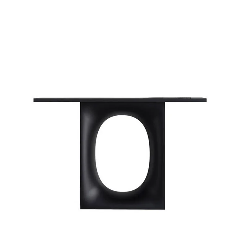 

Italian minimalist entrance table decoration modern Chinese dining table model room hotel decoration strip case modern