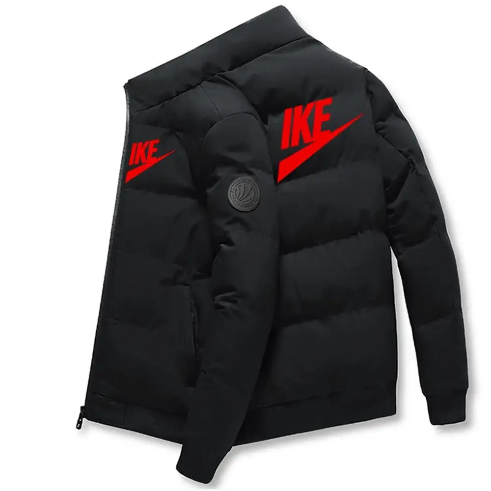 NEW Winter casual 2024 short cotton jacket men\'s fashion trend warm and cold proof explosive ultra thick