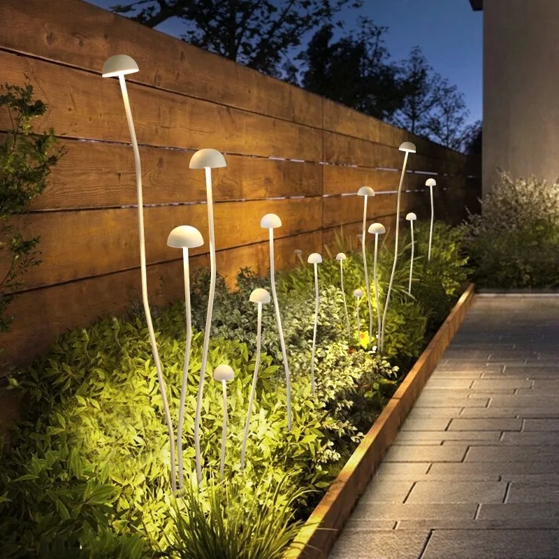 Mushroom lawn light GardenHomestay ambient Villa flower bed decorative