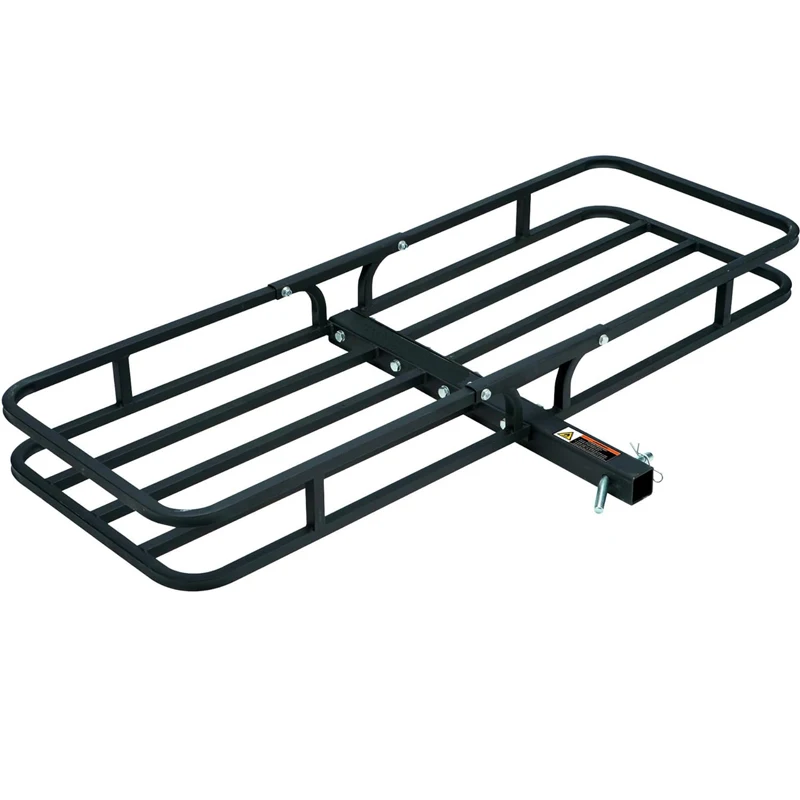 

Steel hitch device for truck folding truck luggage rack cargo basket