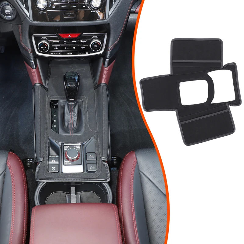 

1piece set For Subaru Forester 2019-2024 black car styling car center control protective cover car interior accessories