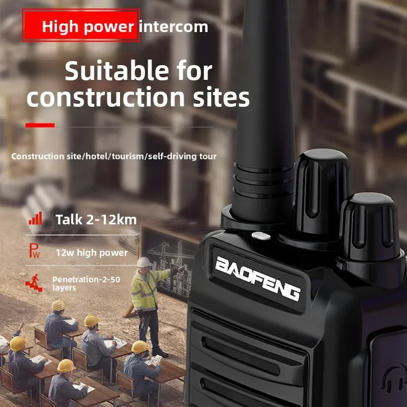 Practical bestseller BAOFENG  BF-888S Iron General Walkie Talkie 10KM Long Range High Power Professional Outdoor Radio with Earp