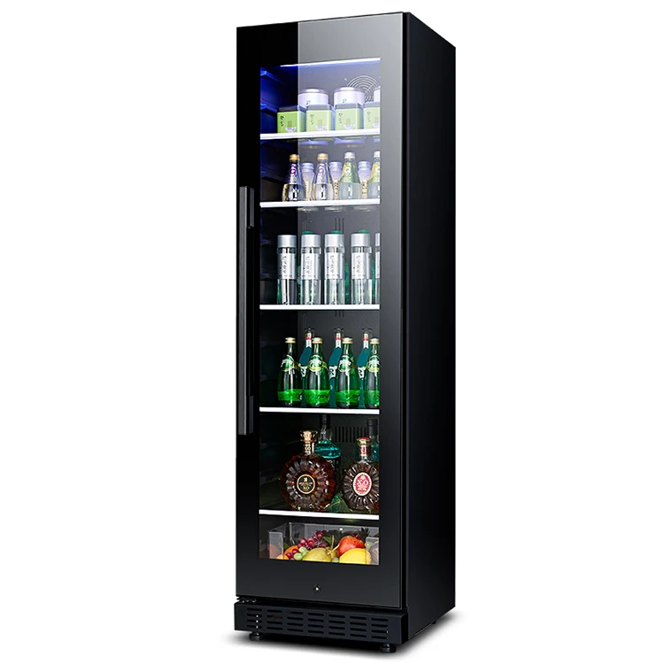 Wholesale Commercial Kitchen Drink Cooler Recrechte Wine Kühlschrank For Restaurants Mini Embedded Electrical Power Glastü