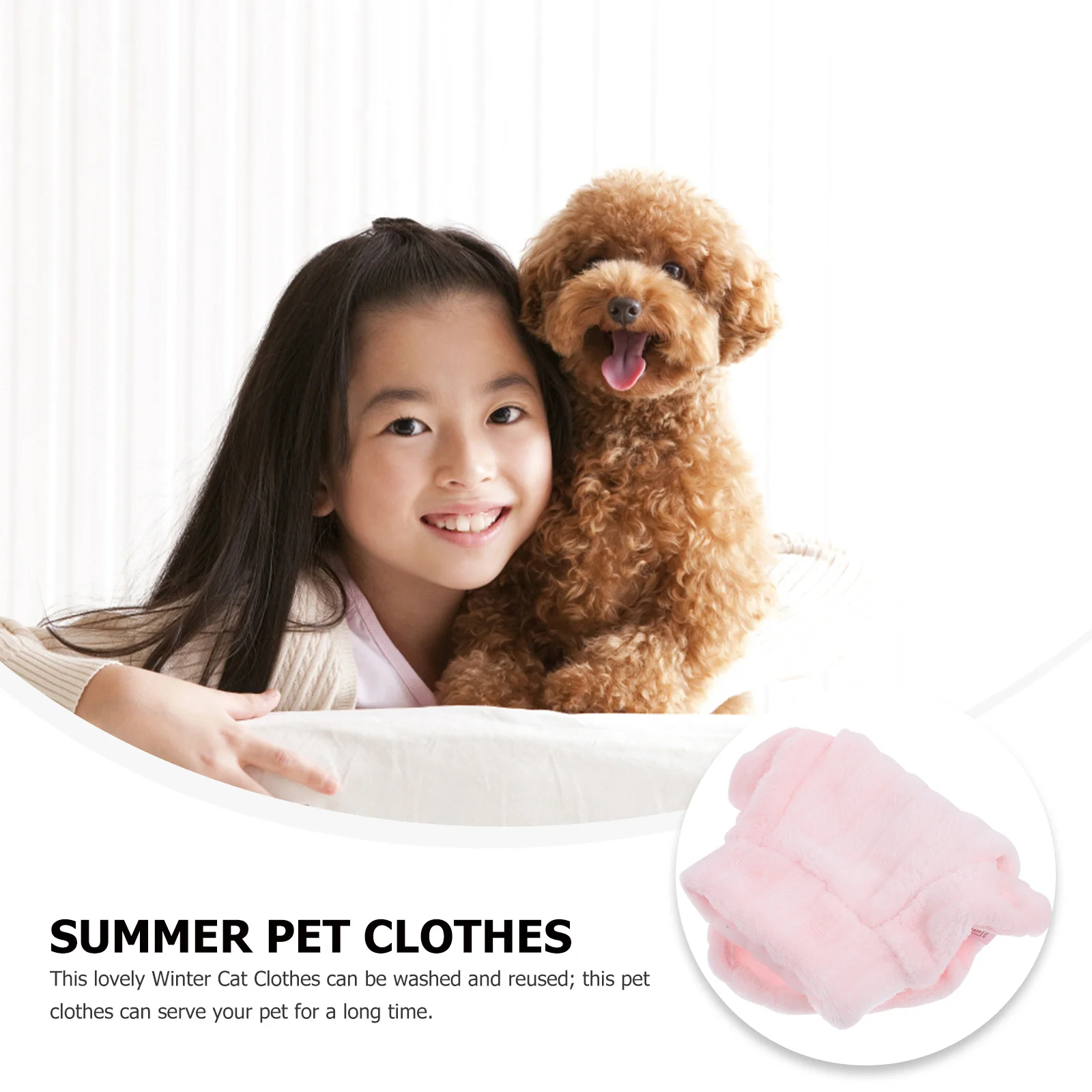 

High-Neck Warm Cat Clothes Winter Pet Costume Washable Reusable Thermal Cat Garment For Small Cats Dogs Outdoor Walking