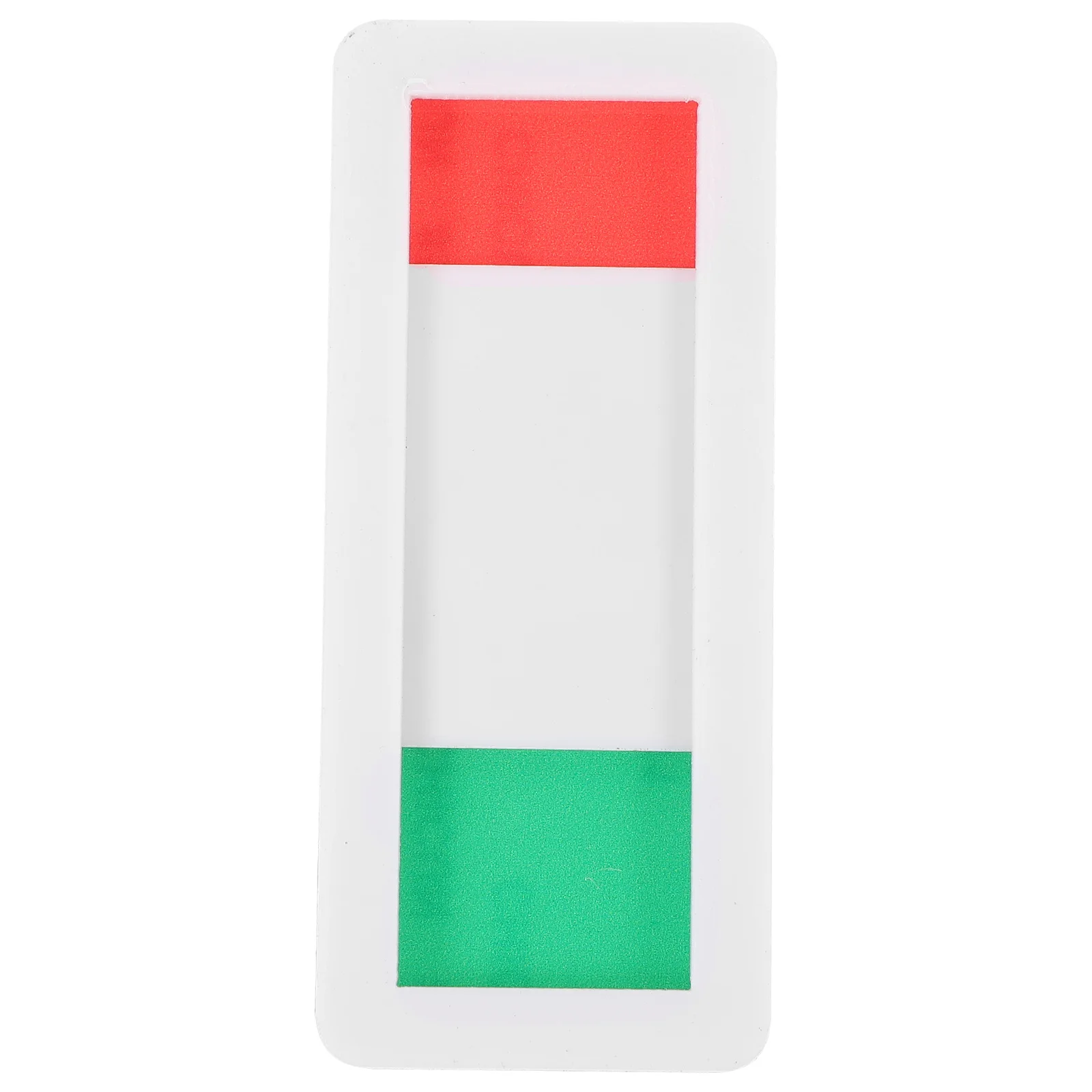 مرحاض ذاتي اللصق، علامة شغرة مشغل، مؤشر خصوصية منزلق Pmma لاستخدام باب مرحاض الحمام، سهل التركيب