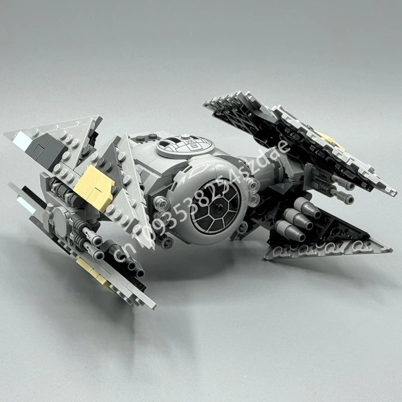 369 Uds. MOC TIE Avenger prototipo Star Battle bloques de construcción juguete de plástico para regalo de Navidad niños adolescentes construcción de ladrillos