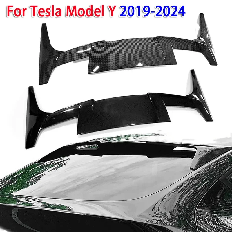 

1PC Car Trunk Spoiler Wing Air Deflector Splitter for Tesla Model Y 2019-2024 Vehicle Enhancement Accessory