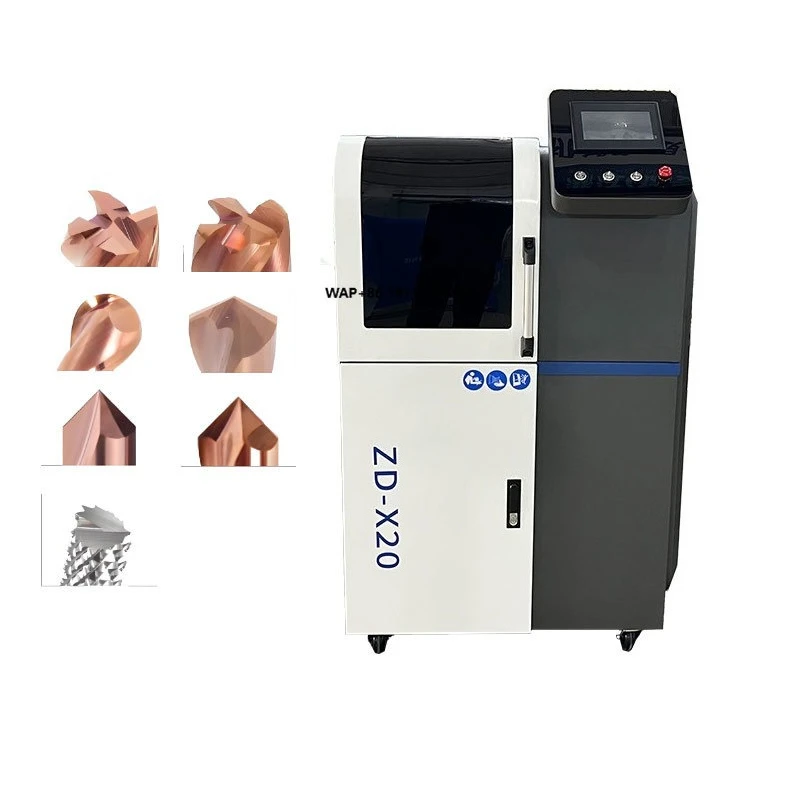 CNC End Mill Sharpener ZD-X20 Automatic Grinding Machine CNC Tool Grinder CNC Milling Cutter Grinder