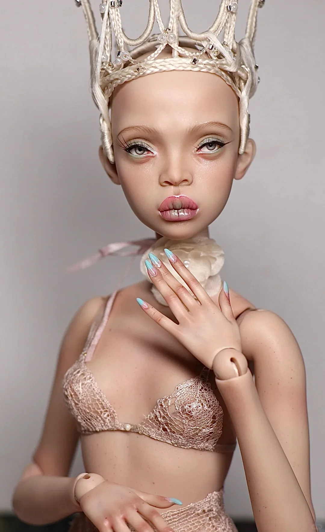 

New 1/4 premium resin bjd sd doll SP Phyllis with 2024 B Type New Body Ball Joined Dolls New Body Girl Spot Makeup Free Shipping