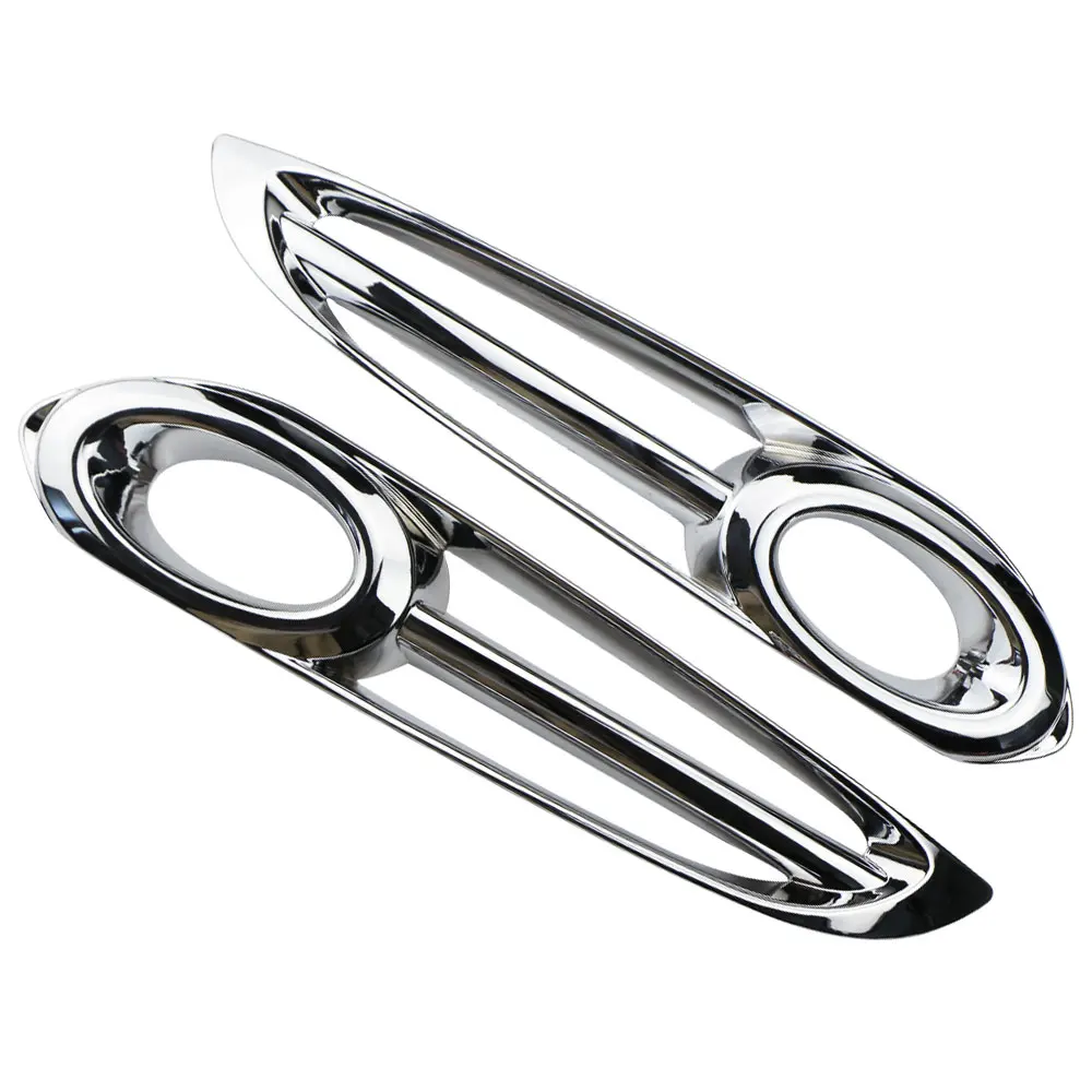 For Honda HR-V HRV Vezel 2014 2015 2016 2017 2018 2019 2020 Car Front Fog Light Cover ABS Chrome Trim Foglight Protector