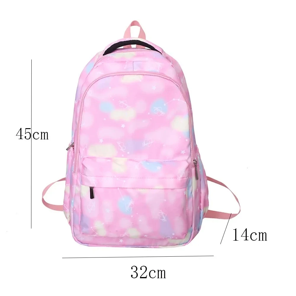 New Primary School Backpack with Embroidered Name Children's Large Capacity Outdoor Backpack Personalized Student Travel Bags