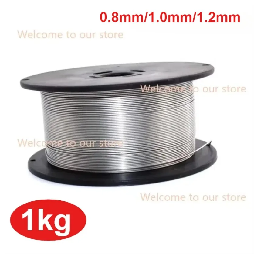 Gasless carbon steel Wire E71T-GS Flux Core Wires 0.8mm 1.0mm 1.2mm 1kg Self-Shielded No Gas Iron Welding Machine Welder