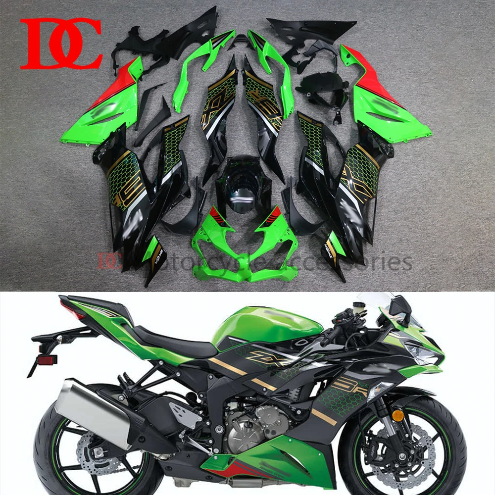 Kit completo de carenado para coche, cubierta de placa protectora para Kawasaki NINJA ZX-6R, 636, 2019, 2020, 2021, 2022, 2023