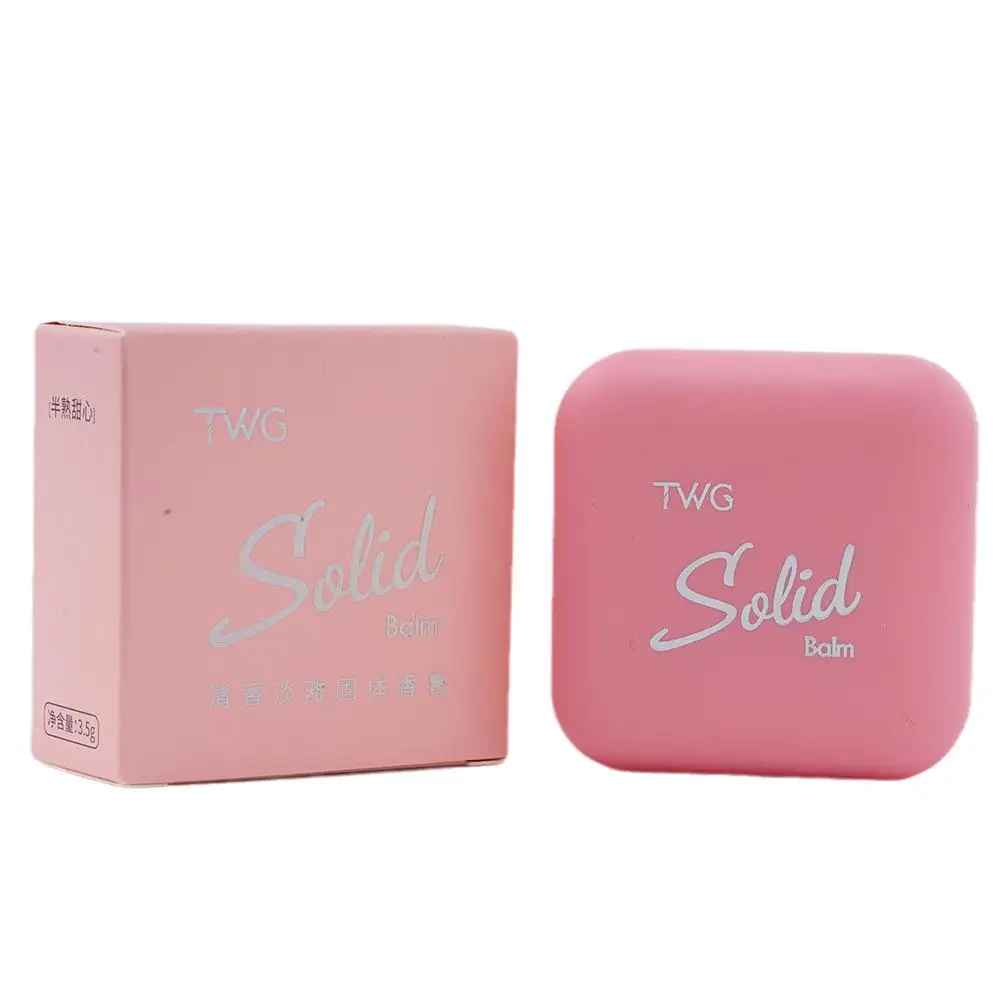 Solid Perfume Portable Solid Balm Long-lasting Fragrances Fresh and Elegant Female Solid Perfumes Body Aroma Gifts Women