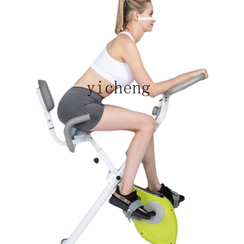 

ZC Spinning Magnetic Control Foldable Household Small Mute Indoor Fitness Bicycle Machine Weight Loss Sports Equipment