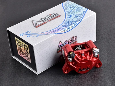 Adelin 84mm ADL 17 Forged Aluminum Motorcycle Racing Bike 34mm Piston Brake Disc Caliper for Honda Yamaha NIU Suzuki Aprilla